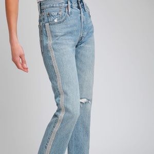 Levi’s Rhinestone 501 Jeans